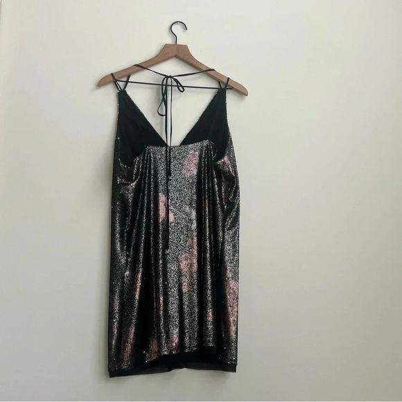 Free People Intimately Double Take Moody Floral Combo Dress Size XL New sequin - Picture 10 of 16